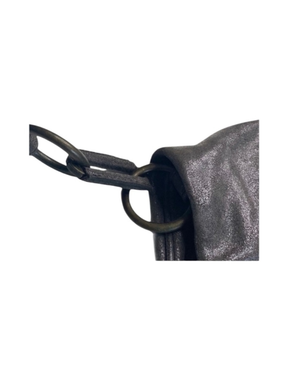 HTF: new Kale ༄ Diego Edgy Messenger Handbag Bag ༄ Mineral Metallic Leather ༄ - Picture 6 of 16